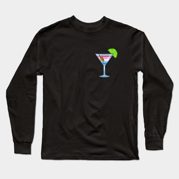 Bigender cocktail #2. Long Sleeve T-Shirt by gaypompeii